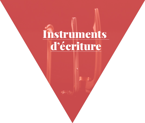lien instruments d'écriture
